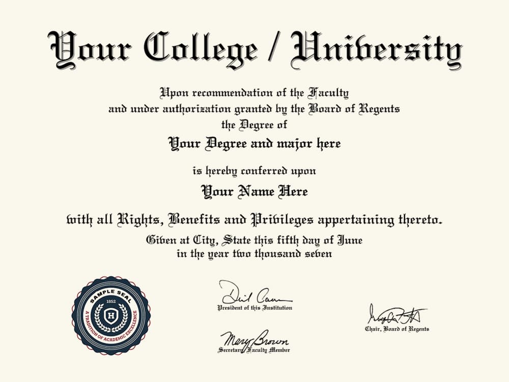 College Diploma 5 – One Day Diplomas