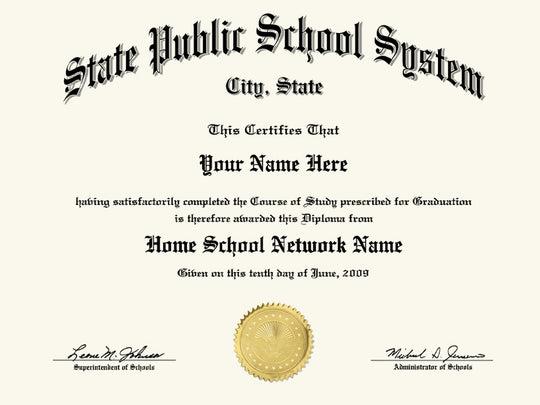 Home School Diplomas – One Day Diplomas